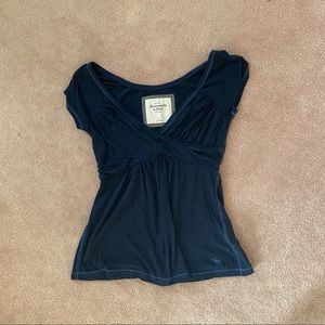 Empire Waist Criss Cross Top